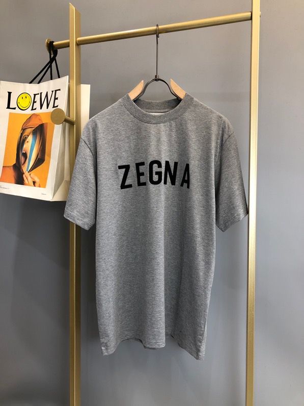 杰尼亚男装T恤 2023秋冬世纪联名 ZEGNAFOG联名T恤 原单杰尼亚短袖T恤 