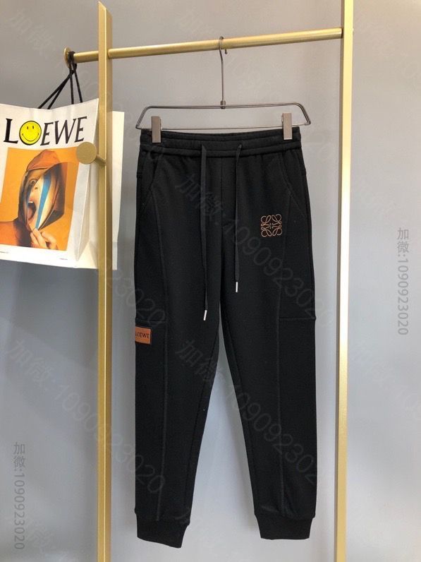 Loewe 20FW秋冬新品 提花色织新款卫裤