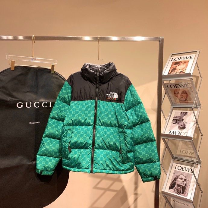 Gucci x TNF北面 20FW..最新联名系列羽绒服