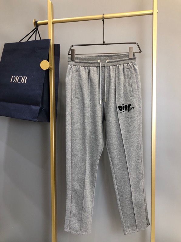 Dior x Stussy 20秋季新款棉质运动长裤