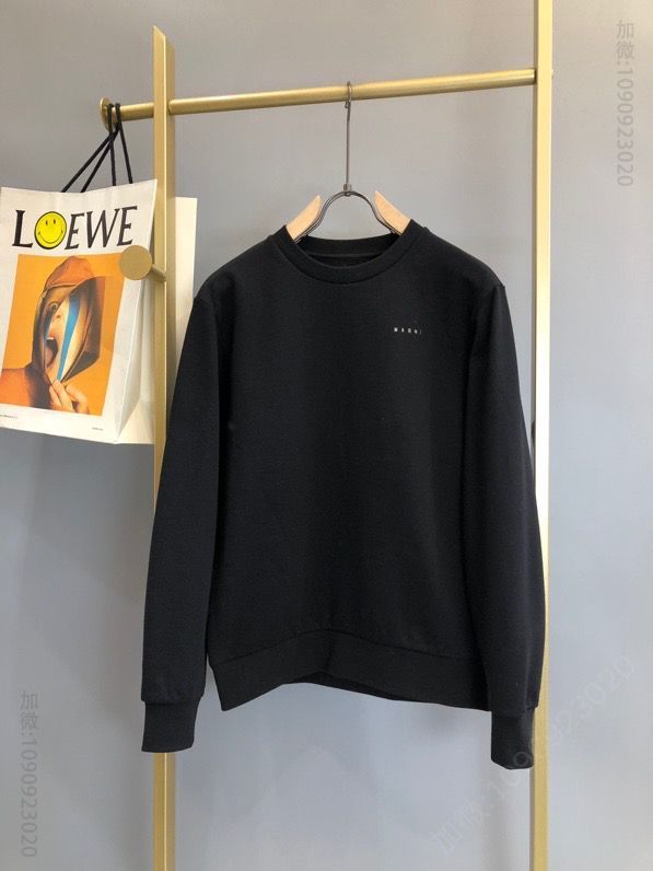MARNI 2023FW 基础款拼接帅气卫衣