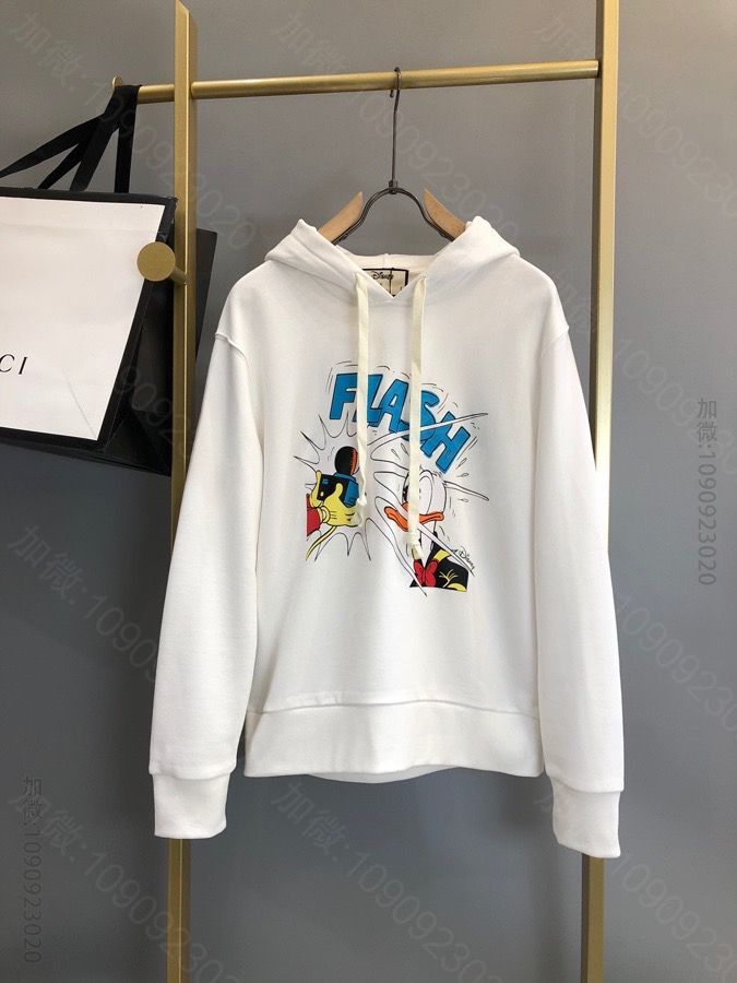 GUCCIDisney 2023SS早春Epilogue时装系列唐老鸭卫衣