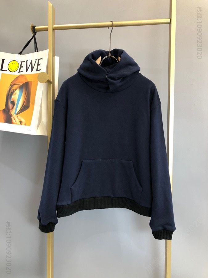 ZEGNA 背后logo连帽卫衣