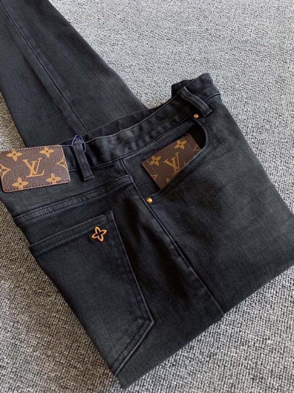 LV 驴牌新款牛仔裤