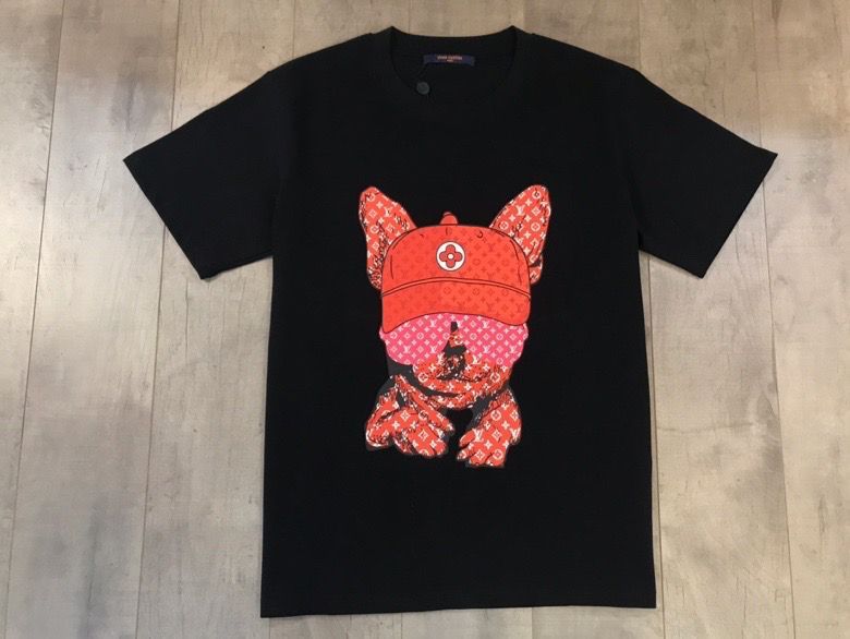 2023最新款系列T恤 LOGO识别标红帽子熊