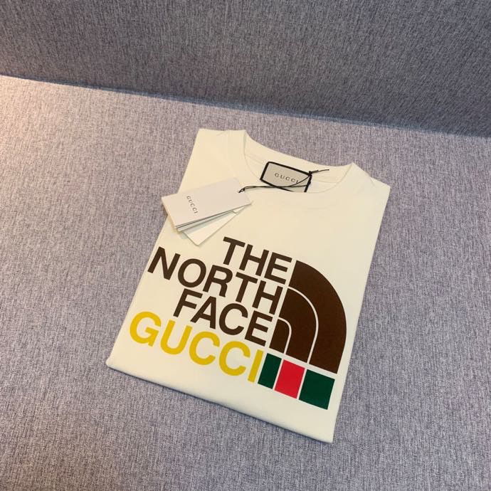 G驰 X The North Face 北面短袖