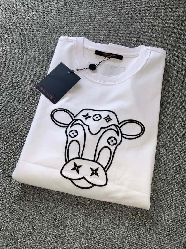 21SS 驴牌爆款来袭 顶级刺绣logo 牛年限量款短袖
