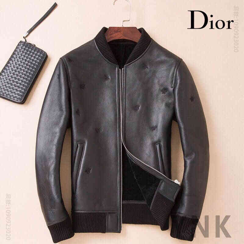 dior迪奥 2023冬装新品推荐男士皮毛一体外套