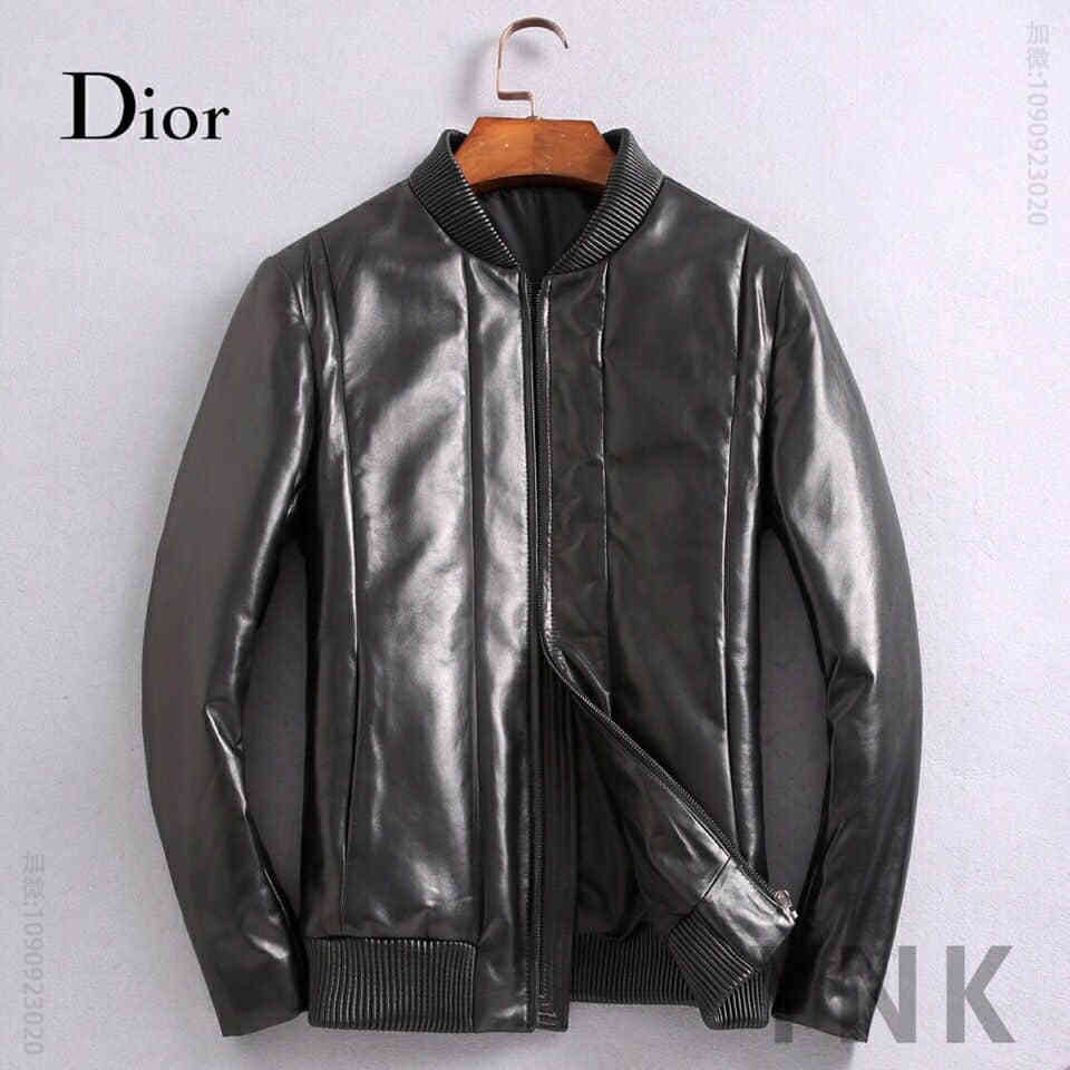 Dior/迪奥绵羊皮真皮羽绒皮衣
