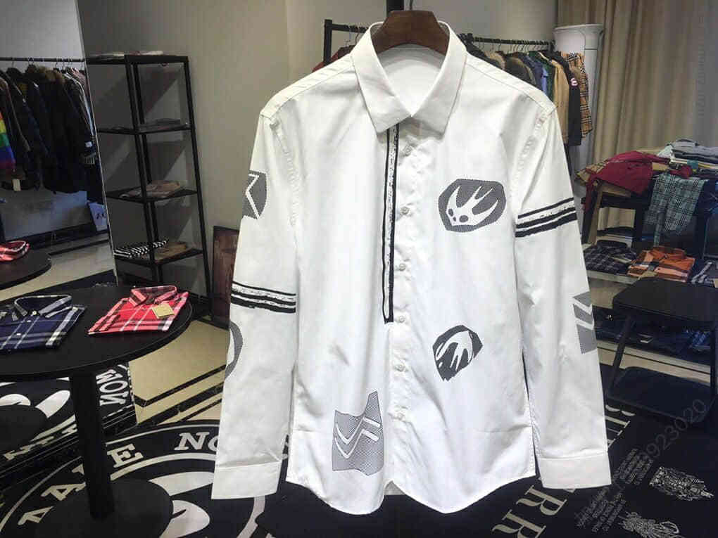 麦昆潮牌原单时尚衬衣