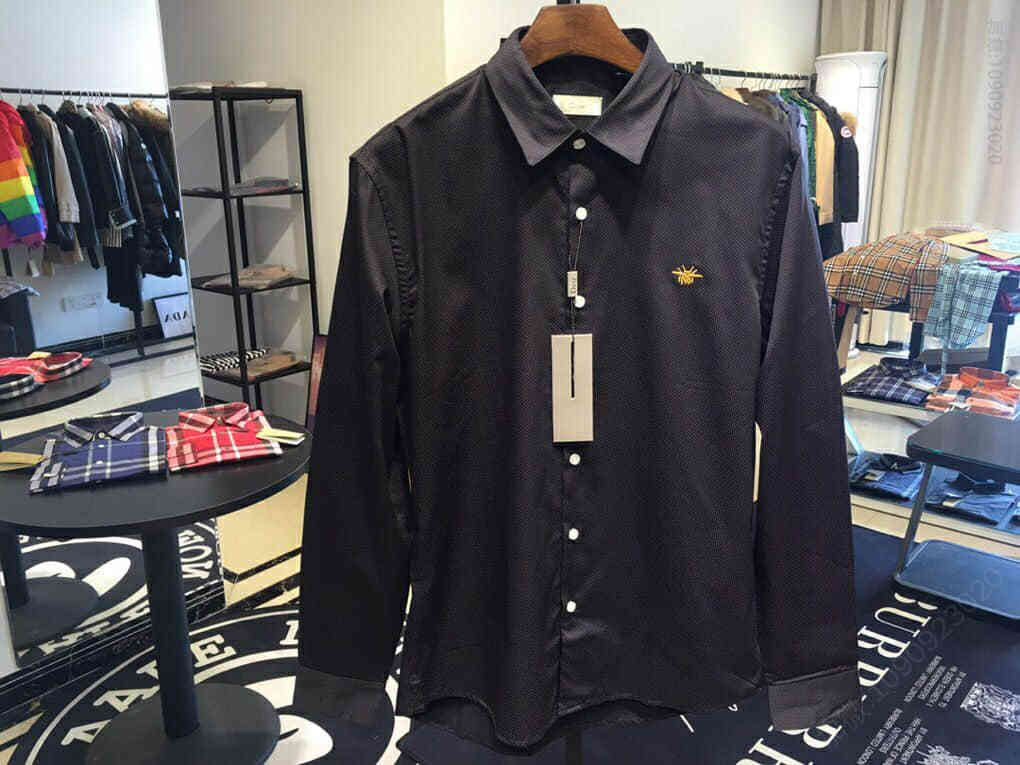 Dior刺绣老logo衬衫衬衣