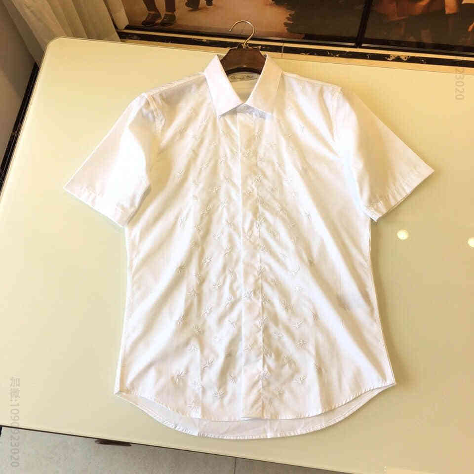 Dior迪奥2023 夏天新款专柜同步衬衣 暗扣小蜜蜂刺绣