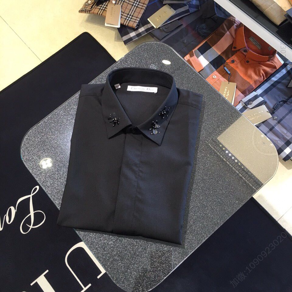 dior 迪奥2023春夏新款短袖衬衫袖