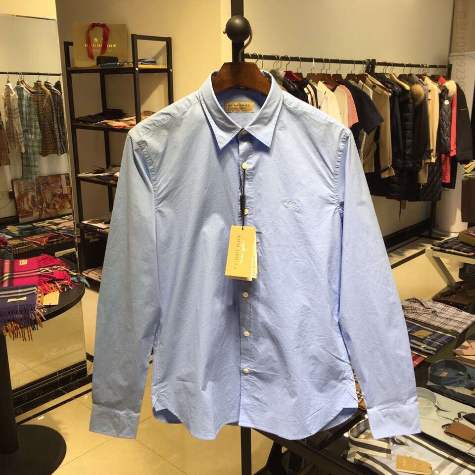 独家王牌渠道基础款单品经典之作刺绣衬衫