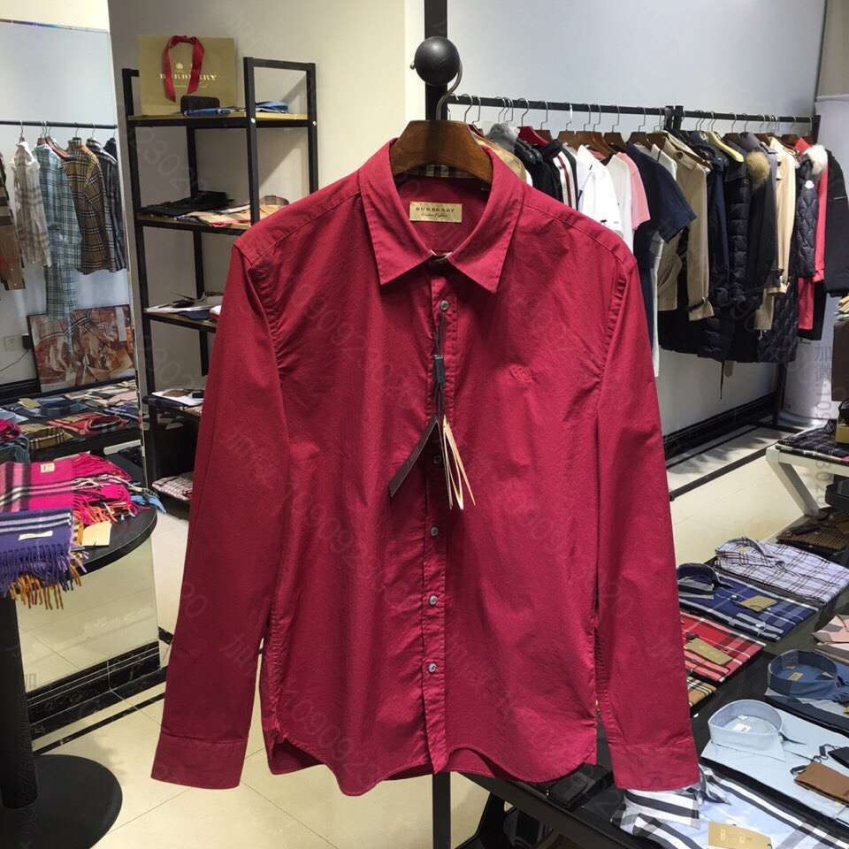 独家王牌渠道基础款单品经典之作刺绣衬衫