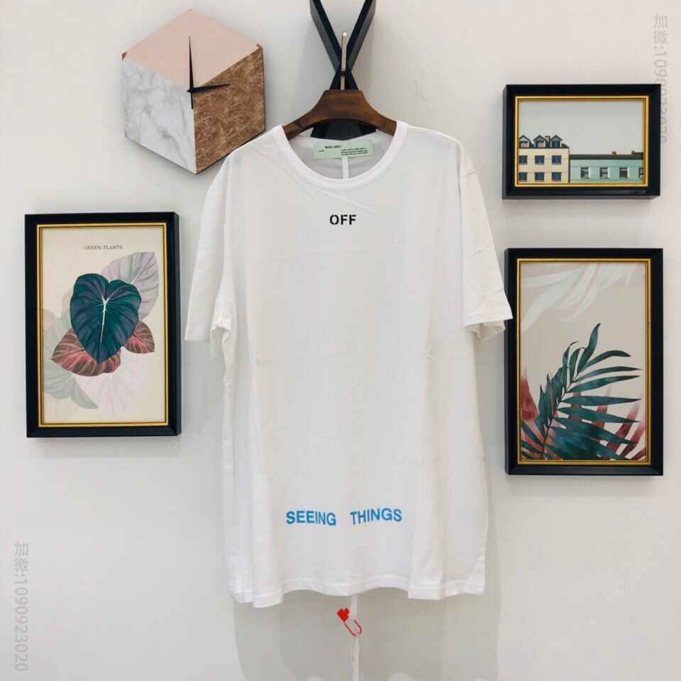 代购级别OFF-WHITE 玛丽莲梦露短袖T恤