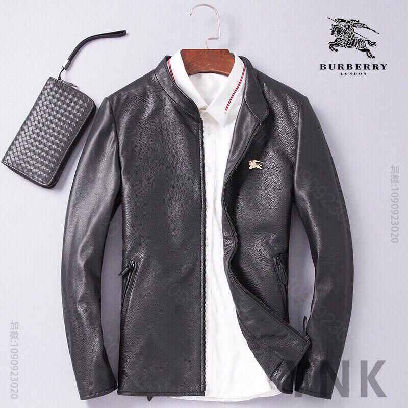 Burbery/巴宝利真皮皮衣