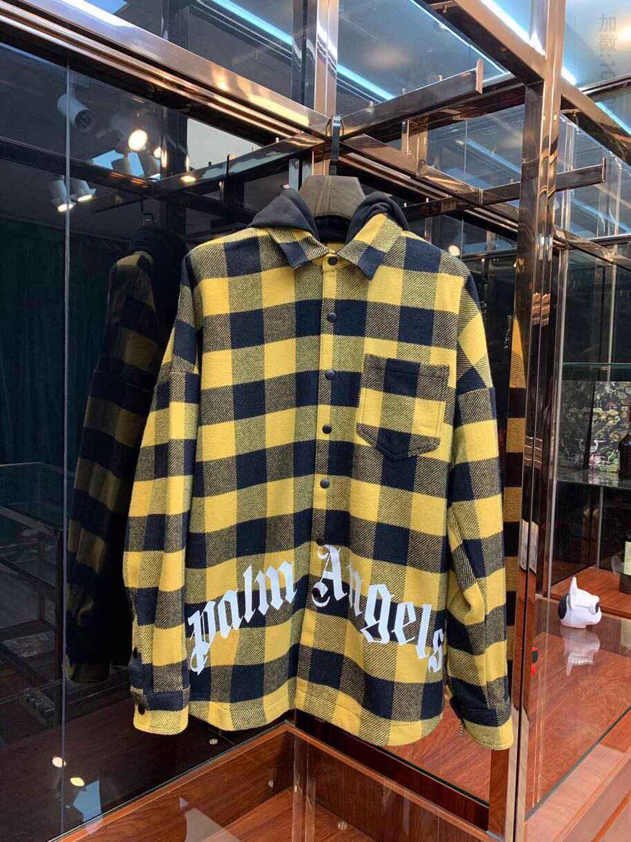 Palm Angels 2023秋冬 爆款加厚衬衫外套