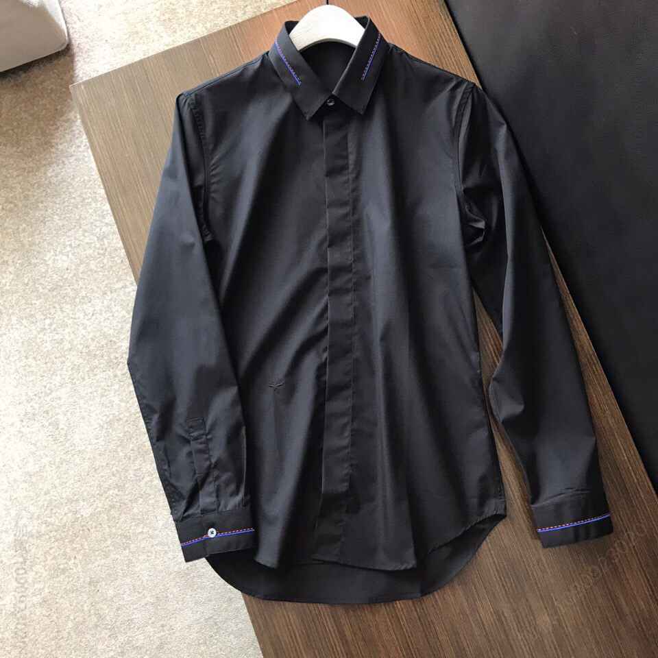 迪奥男装衬衣 Dior 2023SS最新走秀款扎线蜜蜂休闲衬衫 原单迪奥衬衣