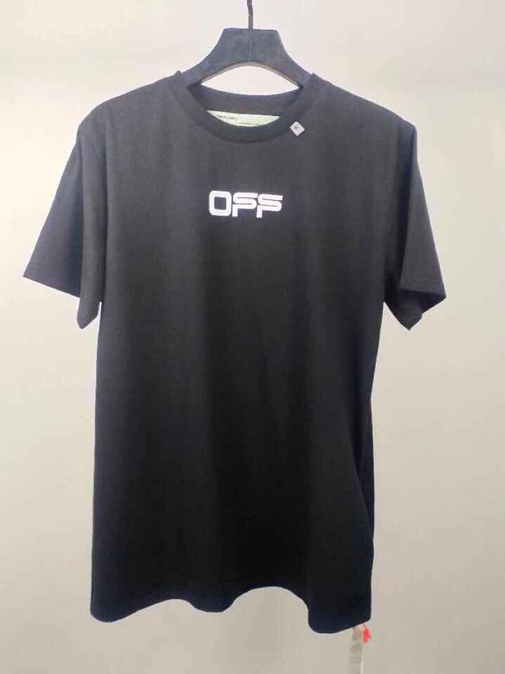 Off white2023春‎夏 最新off字母logo 短袖‎T恤