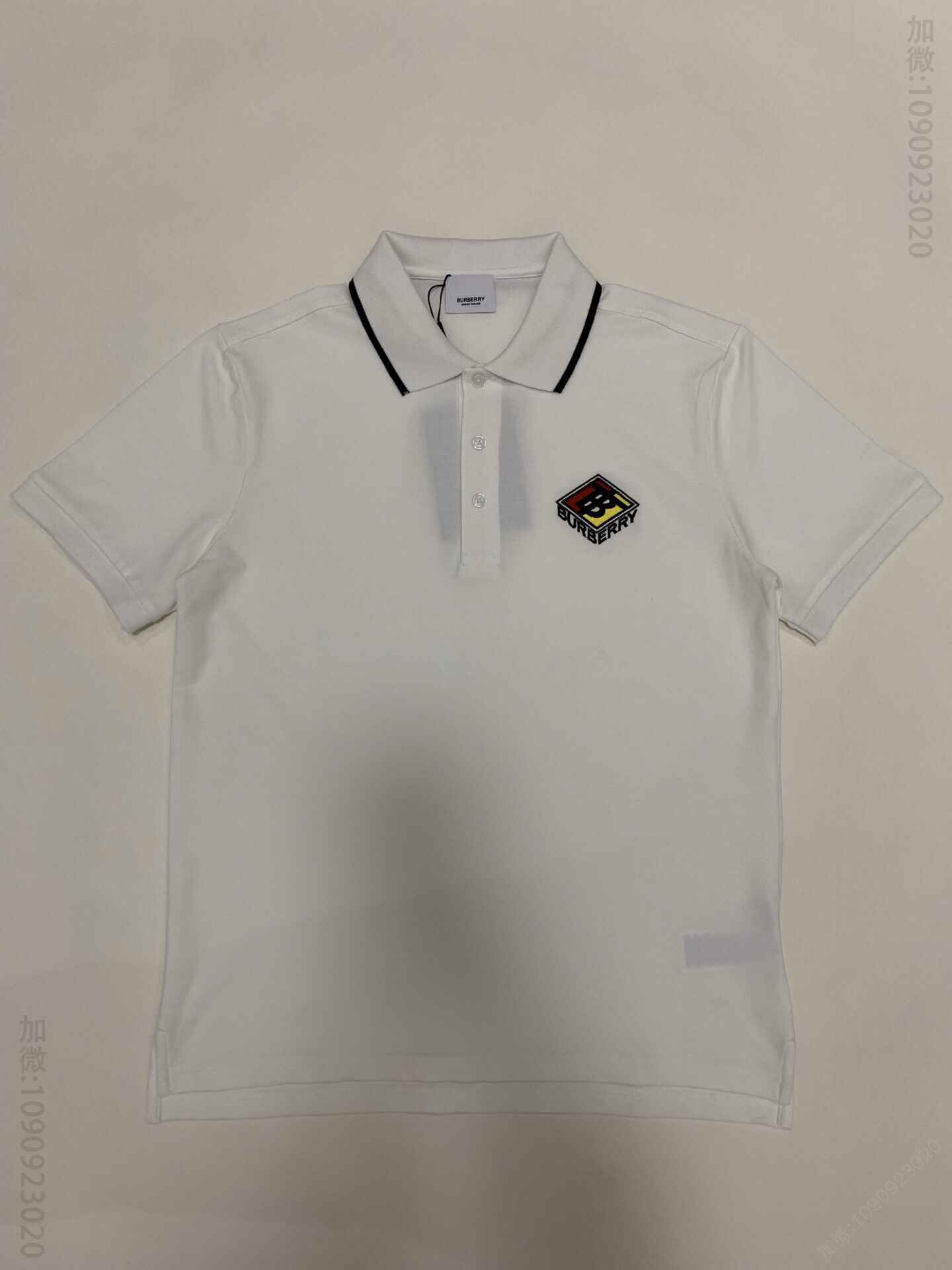 巴‎宝莉 2023夏季‎BURBERRY专柜新款‎男装‎翻领polo短袖