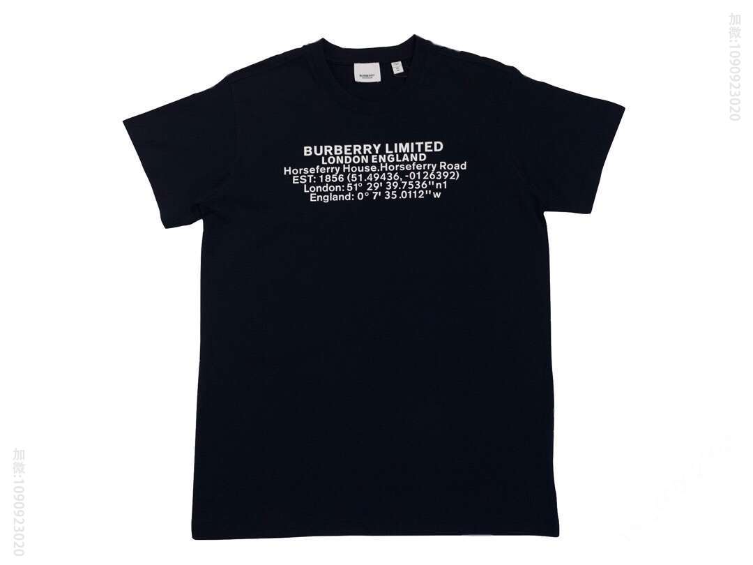新品上市BBR 2023ss 印花标语短袖T恤