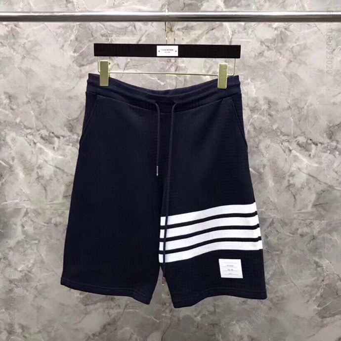 汤姆·布朗 (THOM BROWNE) 万年经典基本款男女同款色织四杠短裤