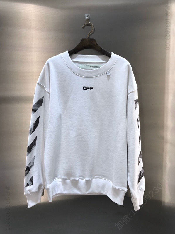 OFF-WHITE 2023SS CARAVAGGIO SQUARE SWEATSHIRT 卡拉瓦乔圣母油画卫衣