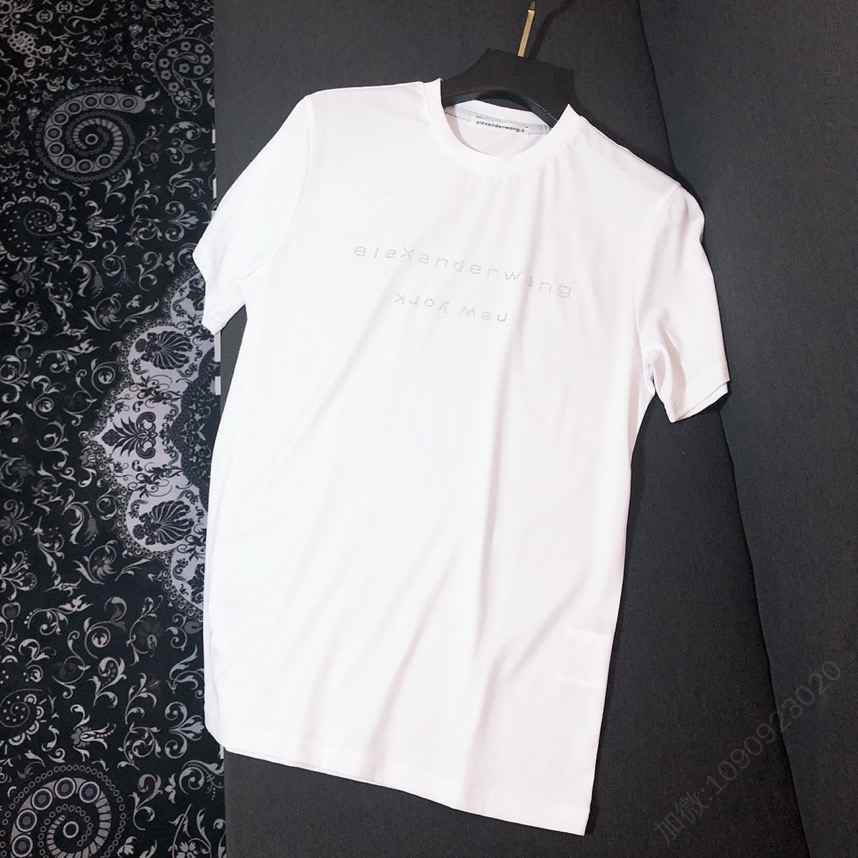 ALEXANDERWANG 大王20SS早春新款圆领T恤