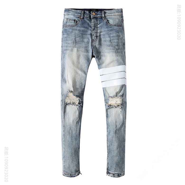OFF WHITE 20新款丝印牛仔裤