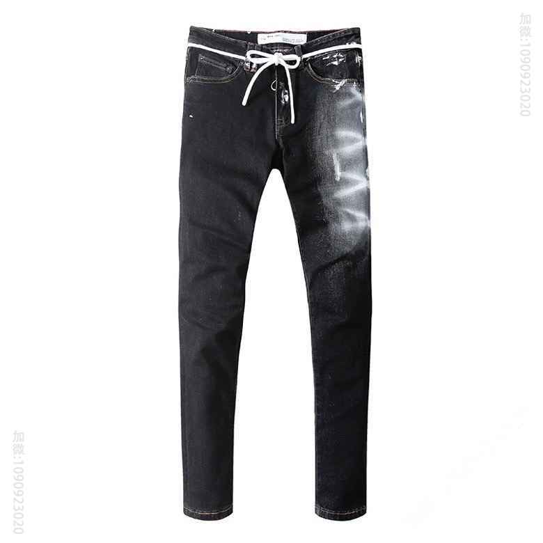 OFF WHITE 20新款丝印牛仔裤