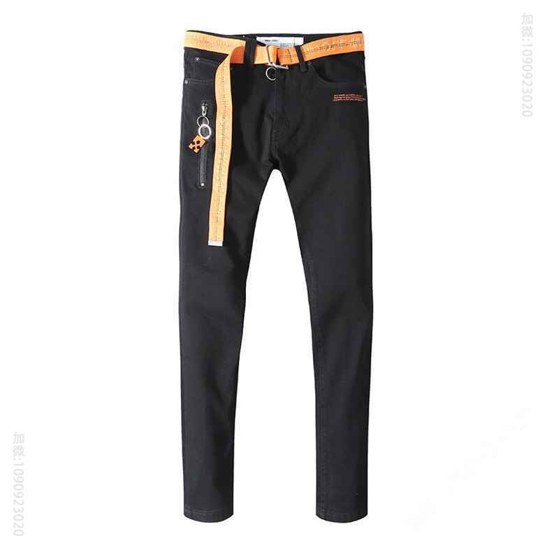 OFF WHITE 20新款丝印牛仔裤