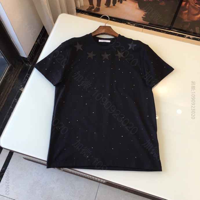 GVC TSHIRT奥钻满天星+羊皮贴短袖