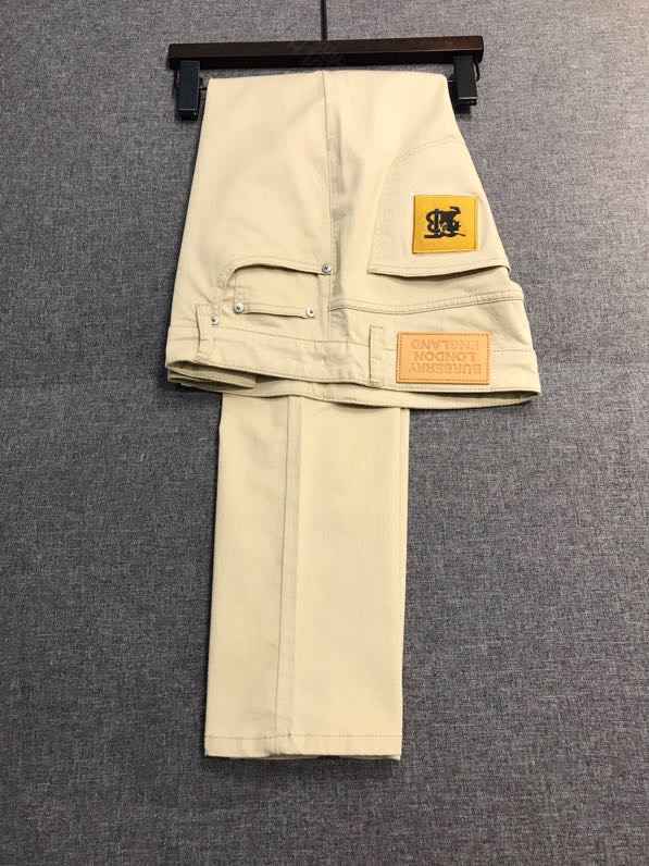 【新品】BUR家原单男士时装商务休闲裤