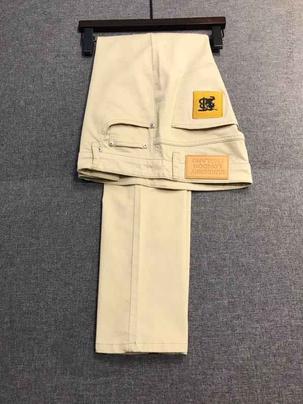 【新品】BUR家原单男士时装商务休闲裤