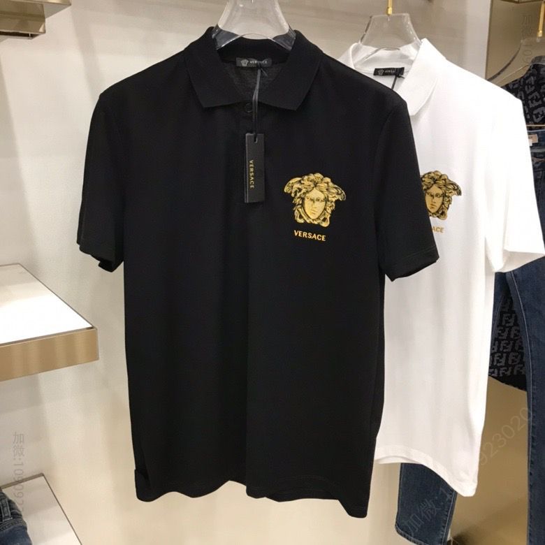 VERSAC 刺绣美杜莎POLO衫