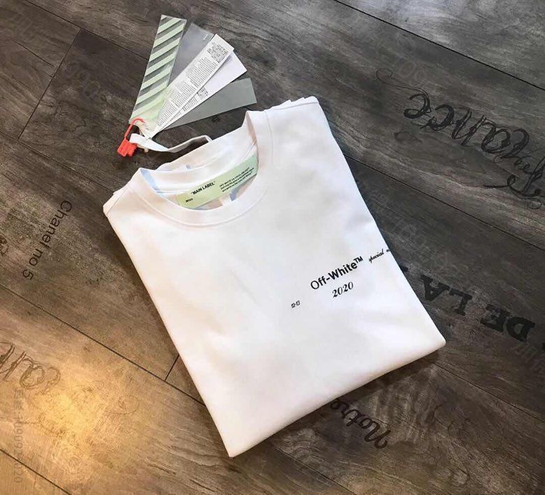 OFF 背面大印花TEE情侣款OS风格短袖T