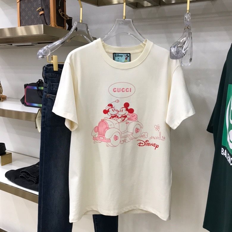 GUCC X DISNEY超大造型T恤