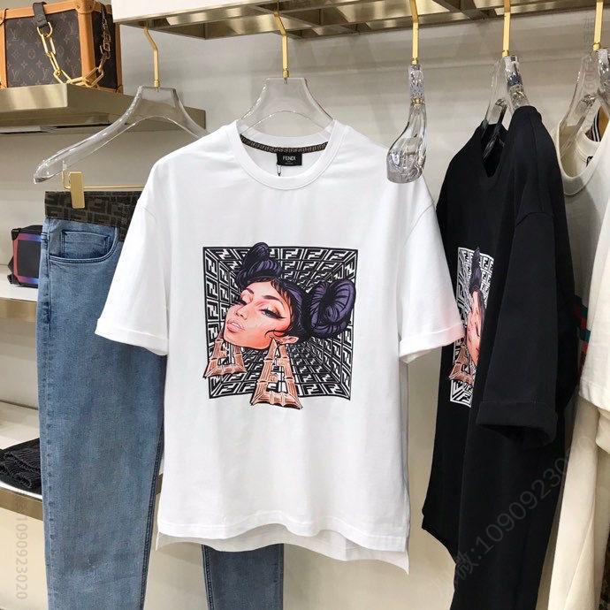 FEND 品牌最新潮流LOGO短T