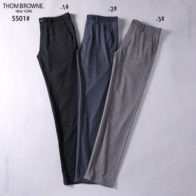 THOM BROWNE汤姆布朗新款西裤