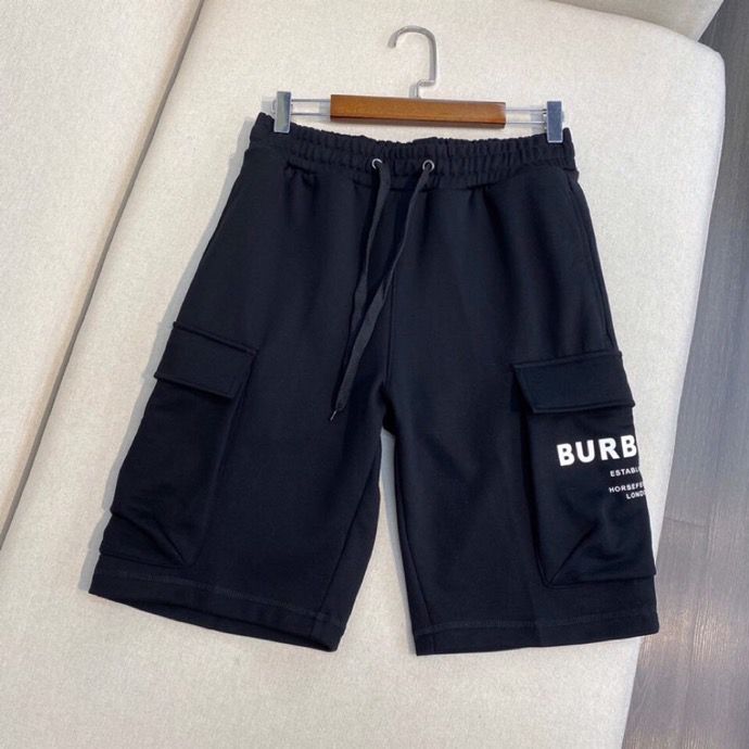 巴宝莉 BURBE20新款全棉休闲运动短裤男士潮，B家经典系列