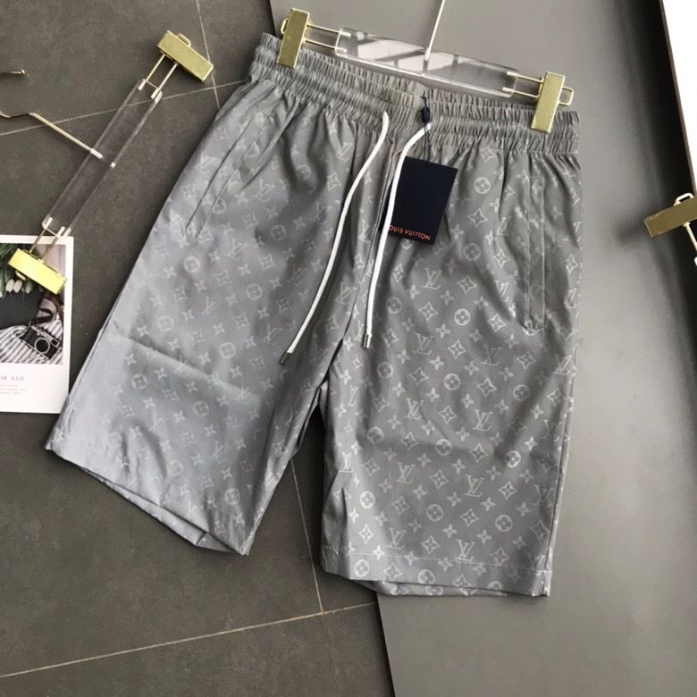 LOUVUI 2023SS原版辅料五金配件夏季新款短裤