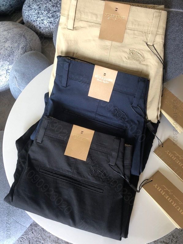 BURBERRY高品质20SS夏季专柜薄款简约商务休闲短裤