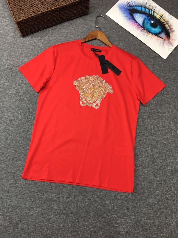 VERSACE/范思哲原单男士圆领短袖T恤
