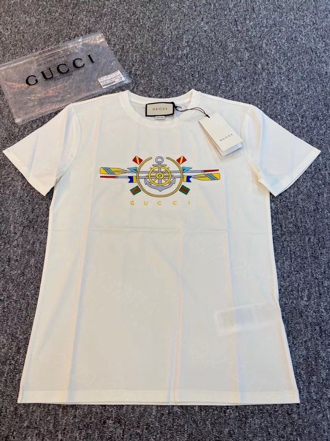 古驰男装短袖T恤 古驰男装短袖T恤 GUCCI 2023最新顶级高品质短袖 高仿古驰短袖T恤 