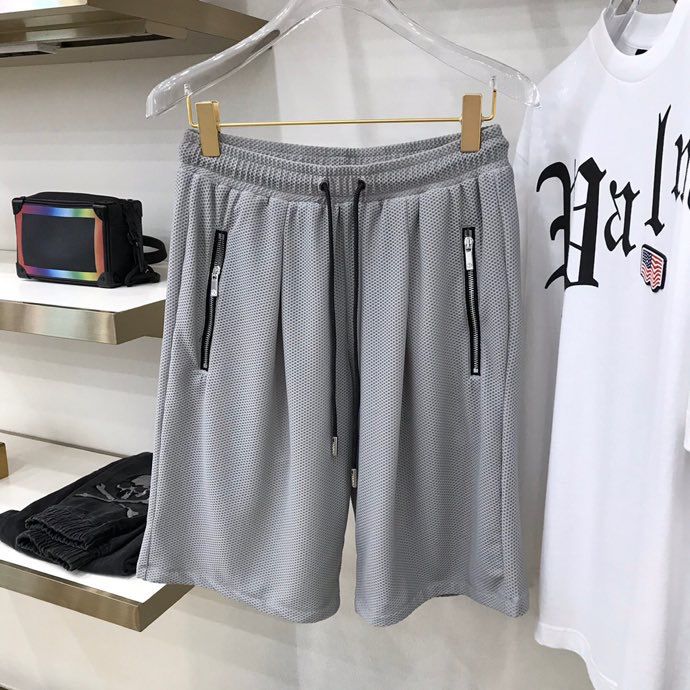 EA 阿玛&、20SS春夏最新款网眼布料休闲短裤