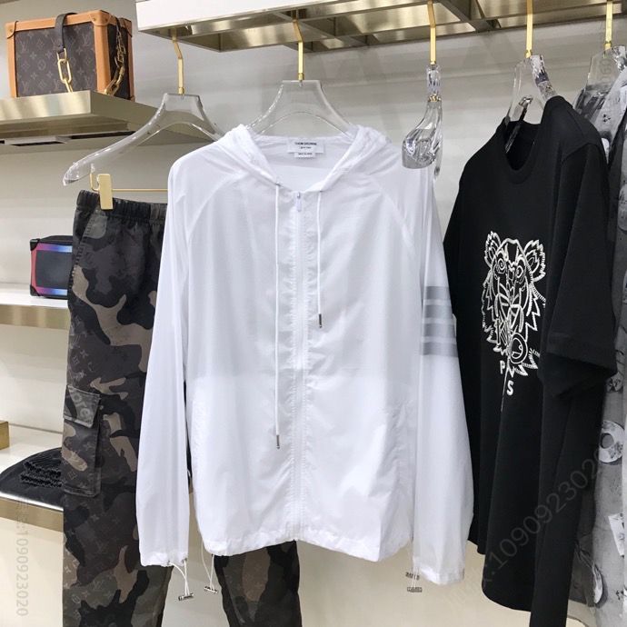 TB 2023早秋新品休闲连帽风衣外套