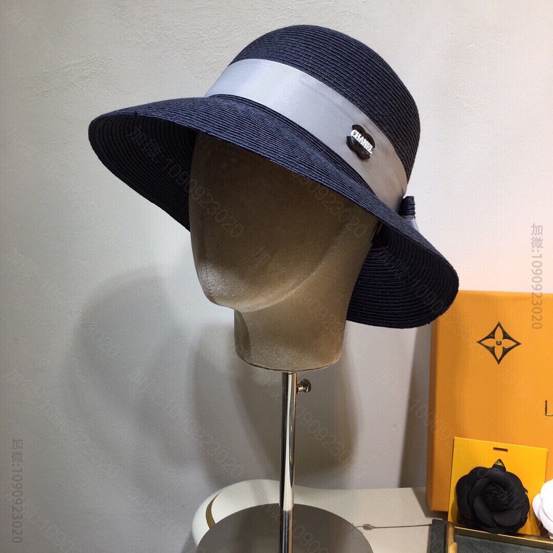 CHANEL香奈儿时尚休闲简约大方春夏新品遮阳草帽