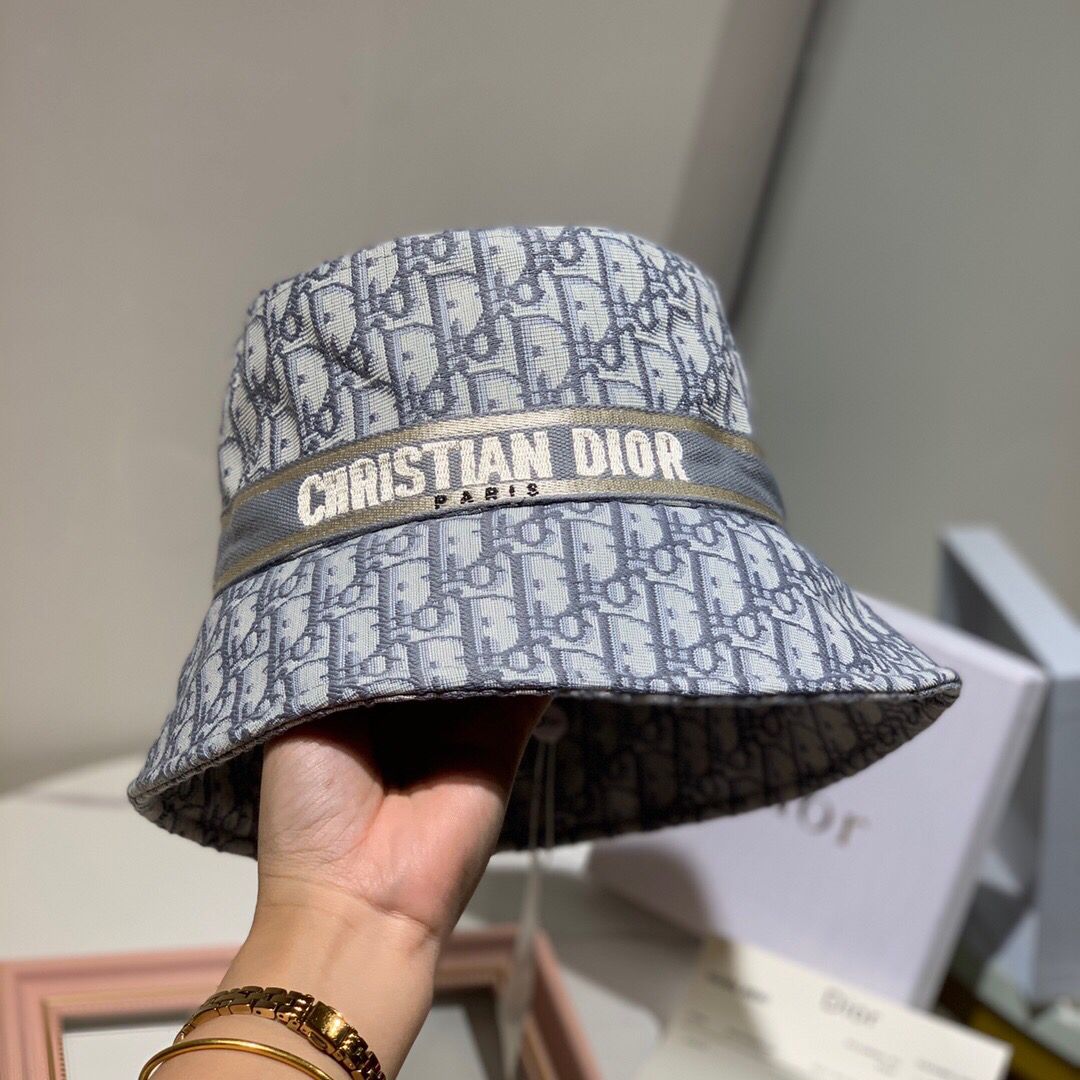 精仿迪奥男女款帽子 Dior迪奥老花男女通用渔夫帽 精仿迪奥男女款帽子货源 