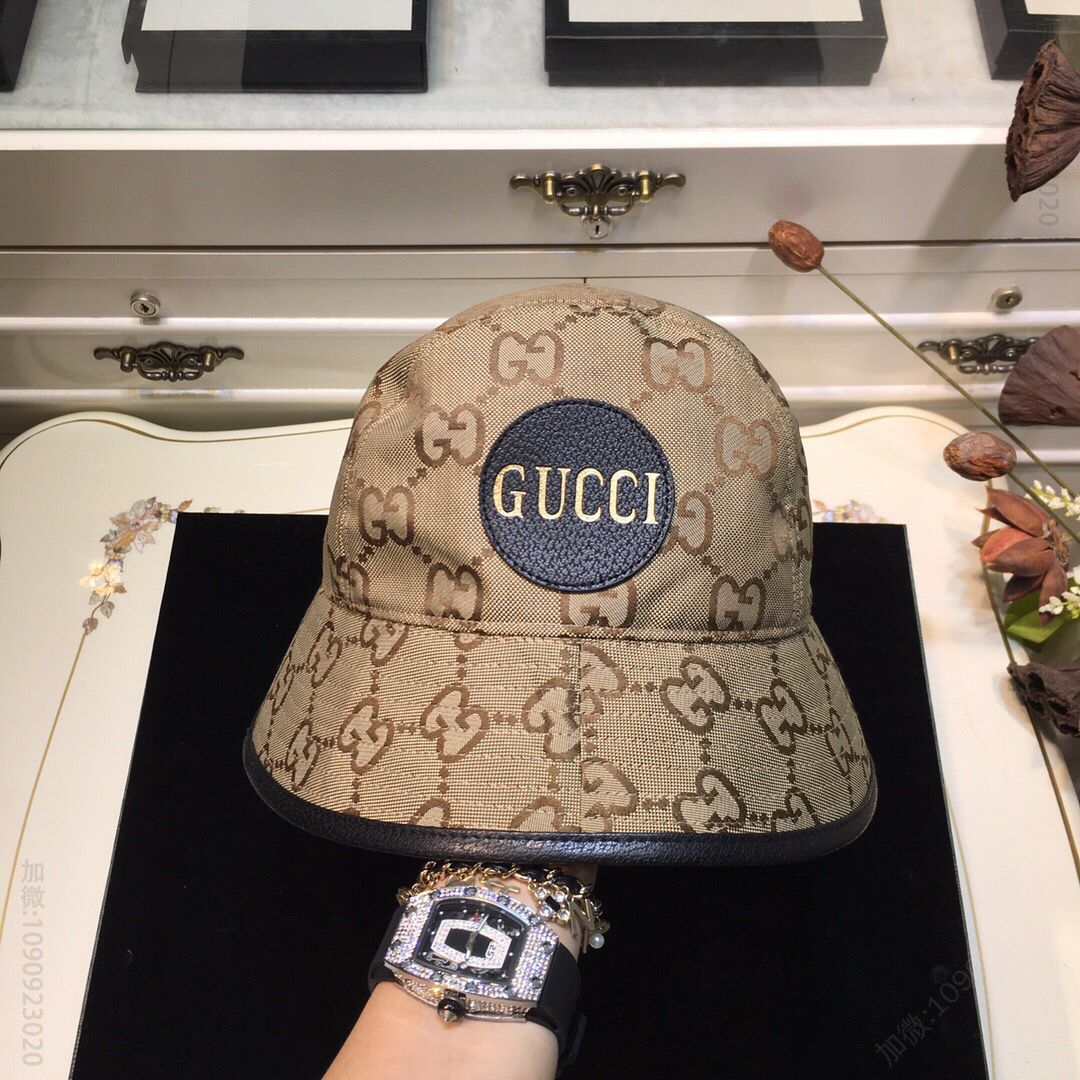 GUCCI古驰全新Off The Grid 系列中性风格渔夫帽
